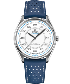 Omega SEAMASTER OLYMPIC OFFICIAL TIMEKEEPER 39.5 mm, steel on leather strap 522.32.40.20.04.001