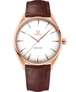 Omega SEAMASTER OLYMPIC OFFICIAL TIMEKEEPER 39.5 mm, Sedna™ gold on leather strap 522.53.40.20.04.003