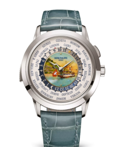 MINUTE REPEATER. WORLD TIME. RARE HANDCRAFTS. White gold 5531G-001