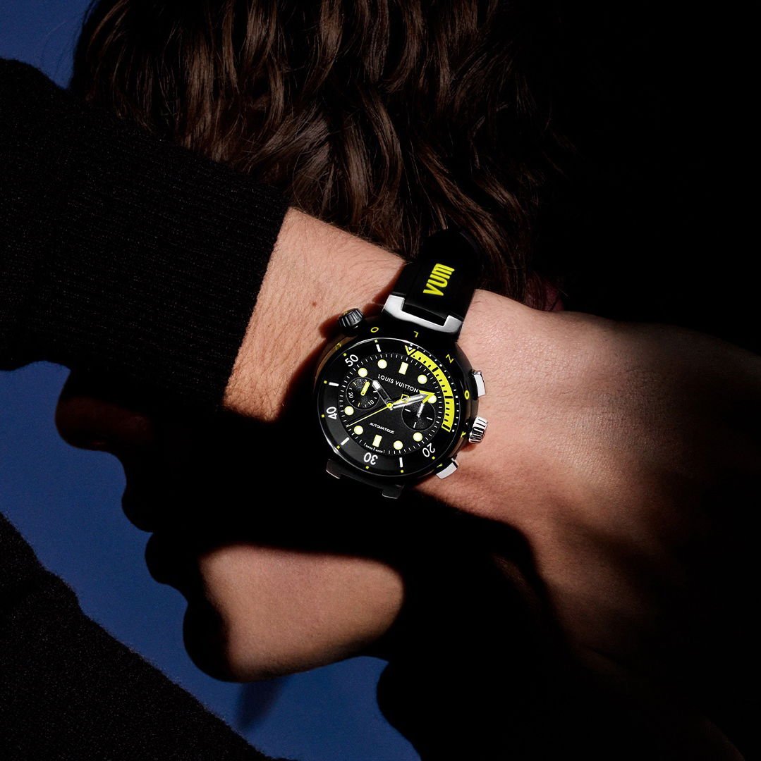 Tambour Street Diver Chronograph Neon Black - Image 7