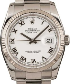 HandMade Rolex Datejust 116234 White Dial