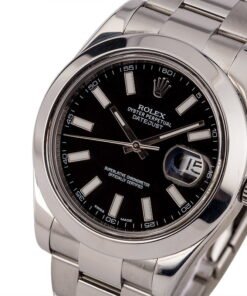 Alternative view of HandMade The Rolex Datejust 116300 Black Dial 41MM