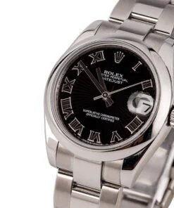 Alternative view of HandMade The Rolex Mid-Size DateJust 178240 Black Dial