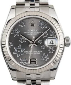HandMade The Rolex Datejust 31 Floral Motif 178274