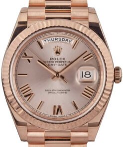 HandMade Rolex President 228235 Everose Gold
