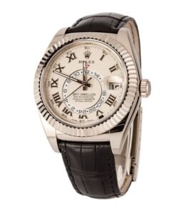 Alternative view of HandMade Rolex Sky-Dweller 326139 Ivory Dial