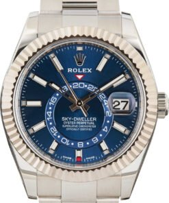 HandMade Rolex Sky-Dweller 326934 Blue Luminous Dial