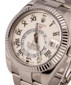 Alternative view of HandMade Sky-Dweller Rolex 326939 White Gold T