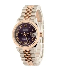 Alternative view of HandMade The Rolex Datejust 31 Ref 278271 Purple Dial