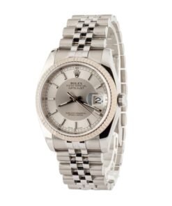 Alternative view of HandMade Rolex Datejust 116234 Silver Tuxedo Dial