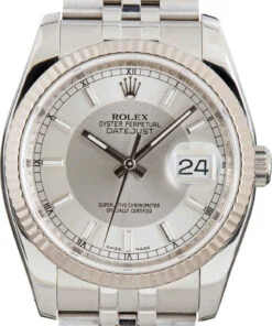 HandMade Rolex Datejust 116234 Silver Tuxedo Dial