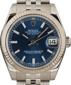 HandMade The Rolex Mid-Size Datejust 178274 Blue Dial
