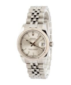 Alternative view of HandMade The Mid-Size Rolex Datejust 178274 Silver Dial