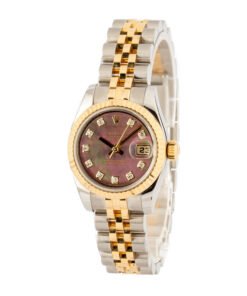 Alternative view of HandMade The Rolex Datejust 179173 Mother of Pearl Diamond Dial