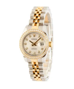 Alternative view of HandMade The Ladies Datejust 179383 Diamond Bezel