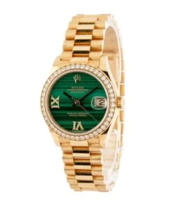 Alternative view of HandMade The Ladies Rolex President 278288 Yellow Gold