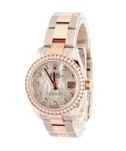 Alternative view of HandMade The Rolex Datejust 28 ref 279381 Stainless Steel & Everose Gold