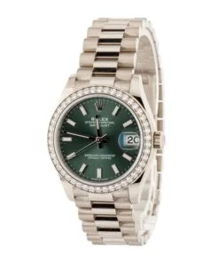 Alternative view of HandMade The Rolex Datejust 31 Ref 278289RBR Mint Green Dial