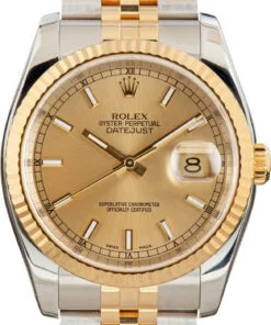 HandMade Rolex Datejust 116233 Champagne Index Dial