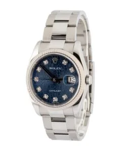 Alternative view of HandMade Rolex Datejust Ref 116234 Jubilee Diamond Dial