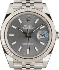 HandMade Rolex Datejust 41 Ref 126334 Slate Chromalight Dial