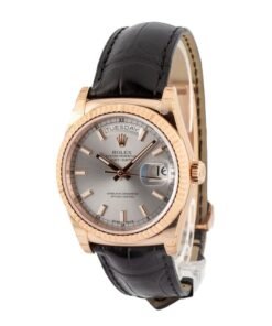Alternative view of HandMade The Rolex Day-Date 36 Ref 118135 Silver Dial