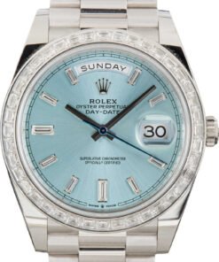HandMade The Rolex Day-Date 40 Ref 228396 Ice Blue Dial
