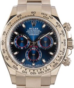 HandMade The Rolex Daytona White Gold 116509 Blue Dial