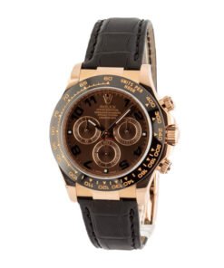 Alternative view of HandMade The Rolex Daytona 116515 Everose Chocolate Dial