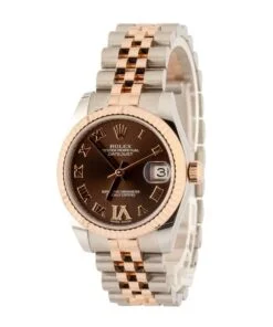 Alternative view of HandMade The Rolex Datejust 31 178271 Brown Dial