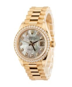 Alternative view of HandMade The Rolex Datejust 279138 18k Yellow Gold