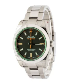 Alternative view of HandMade The Factory Stickered Rolex Milgauss Ref 116400V Black Dial