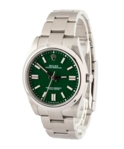 Alternative view of HandMade Rolex Oyster Perpetual 124300 Green Dial