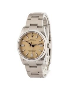 Alternative view of HandMade The Rolex Oyster Perpetual 36 Ref 126000 Beige Dial