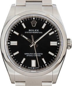 HandMade The Rolex Oyster Perpetual 126000 Black Dial