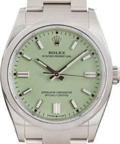 HandMade The Rolex Oyster Perpetual 36 ref 126000 Pistachio Dial
