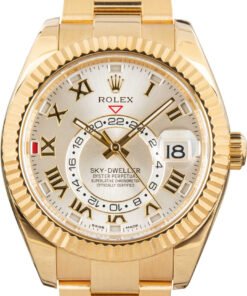 HandMade The Rolex Sky-Dweller 326938 Silver Roman Dial