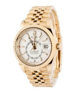 Alternative view of HandMade The Rolex Sky-Dweller 336938 White Dial