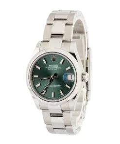 Alternative view of HandMade The Rolex Datejust 31 Ref 278240 Mint Green Dial