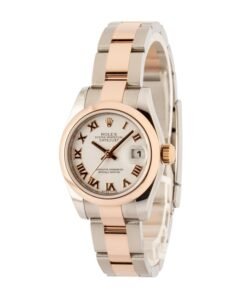 Alternative view of HandMade The Ladies Rolex Datejust Ref 179161 White Roman Dial