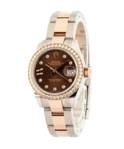 Alternative view of HandMade Rolex Datejust 279381 Diamond Bezel