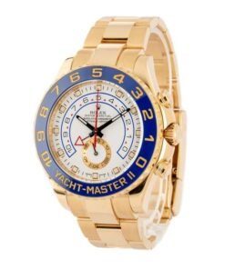 Alternative view of HandMade The Rolex Yacht-Master II Ref 116688 Yellow Gold White Dial