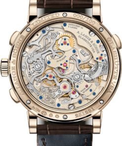 Alternative view of 1815 Rattrapante Honeygold “Homage to F. A. Lange”