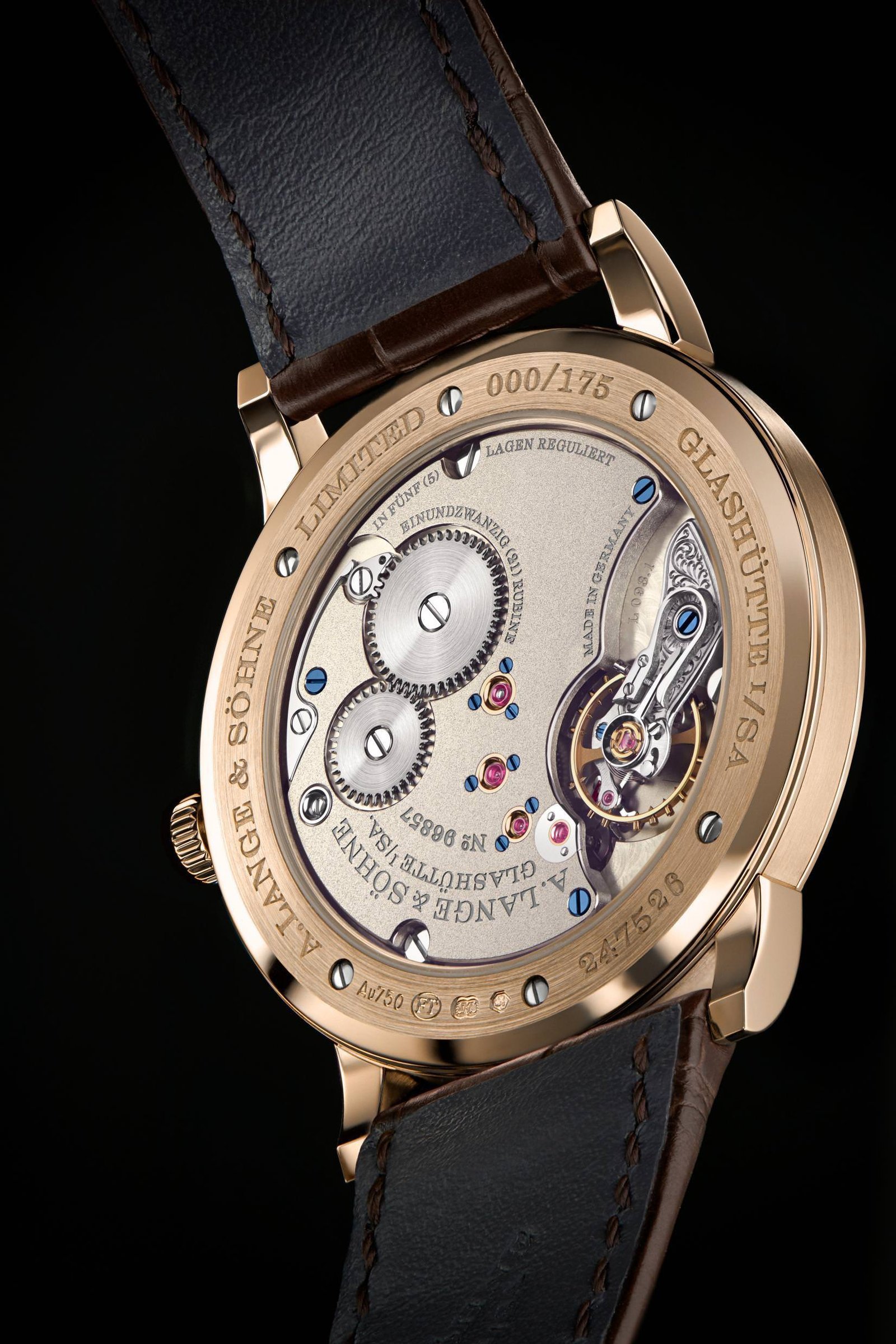 1815 Thin Honeygold “Homage to F. A. Lange” - Image 8