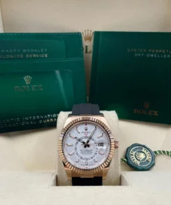 Alternative view of Rolex Sky-Dweller 42 mm Everose gold 336235-0003
