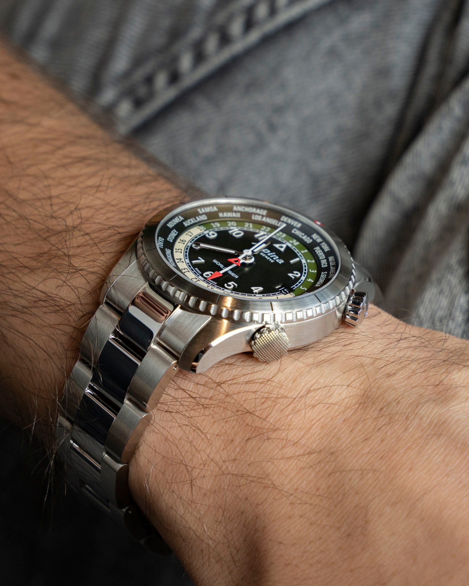 Startimer Pilot Quartz Worldtimer - Image 5
