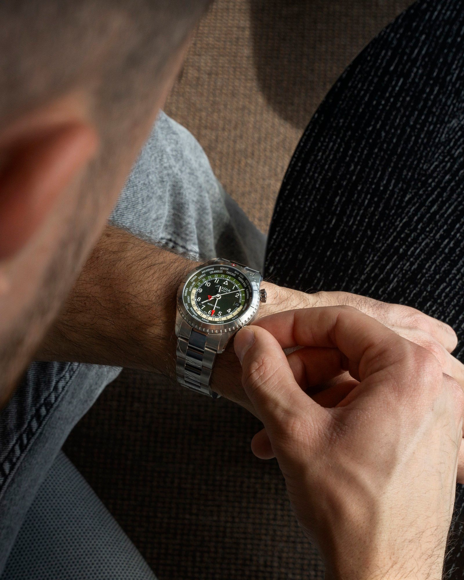 Startimer Pilot Quartz Worldtimer - Image 6