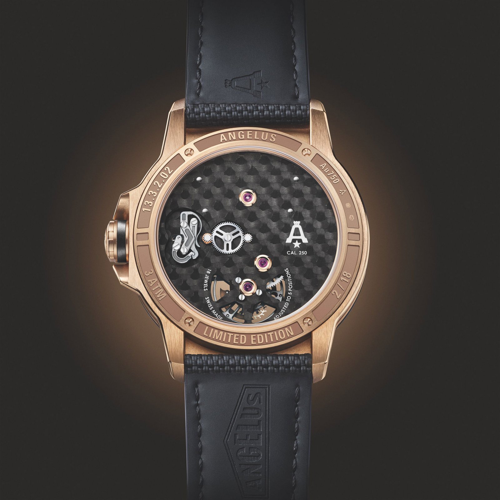 Gold & Carbon Flying Tourbillon - Image 12