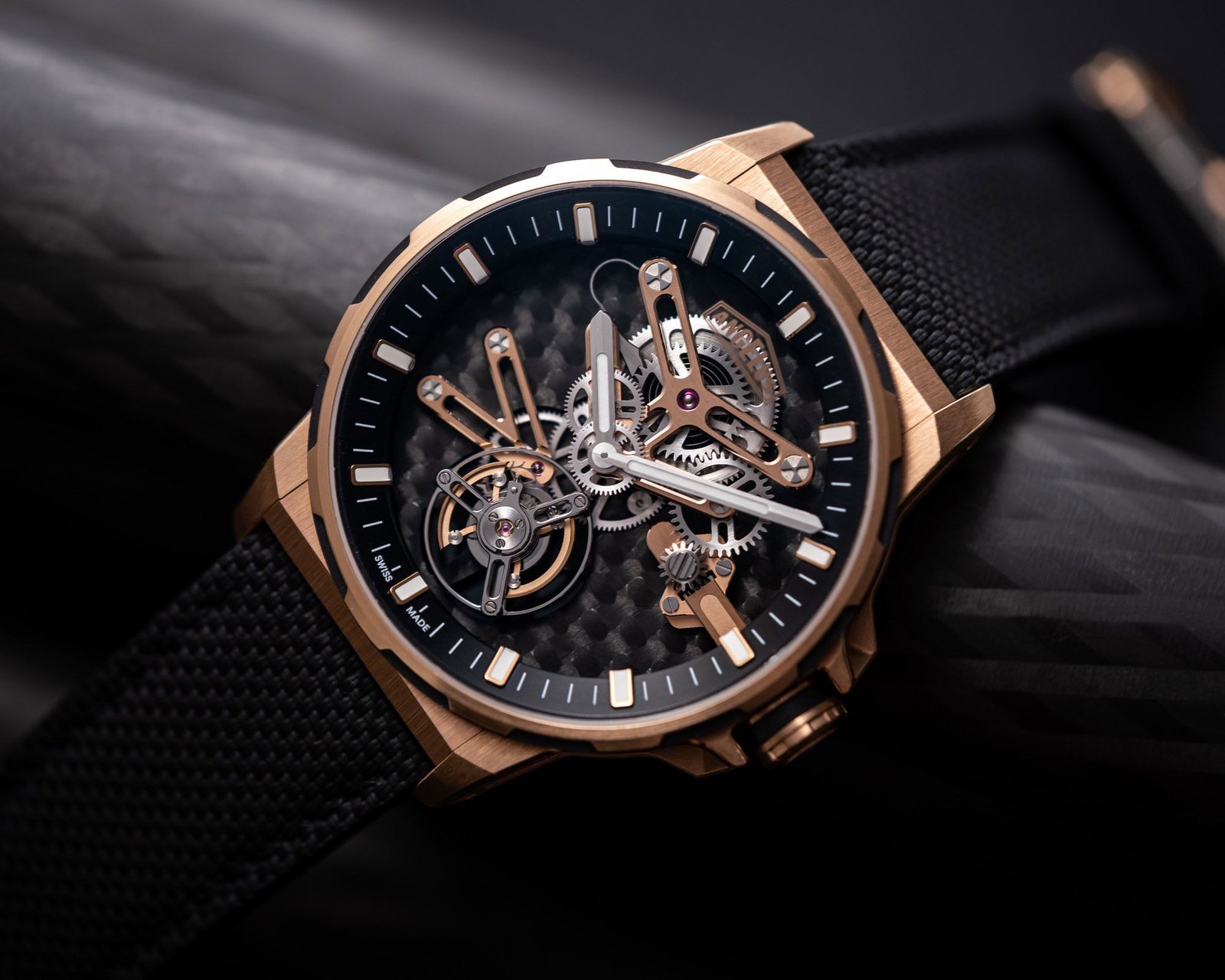 Gold & Carbon Flying Tourbillon - Image 4