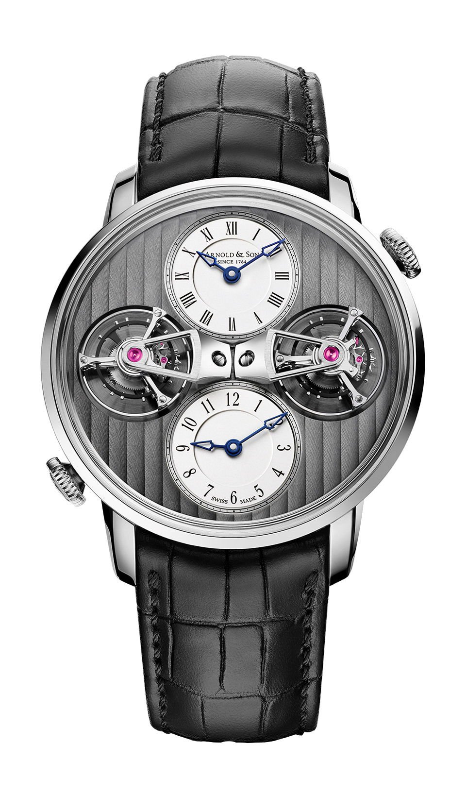 Double Tourbillon White Gold